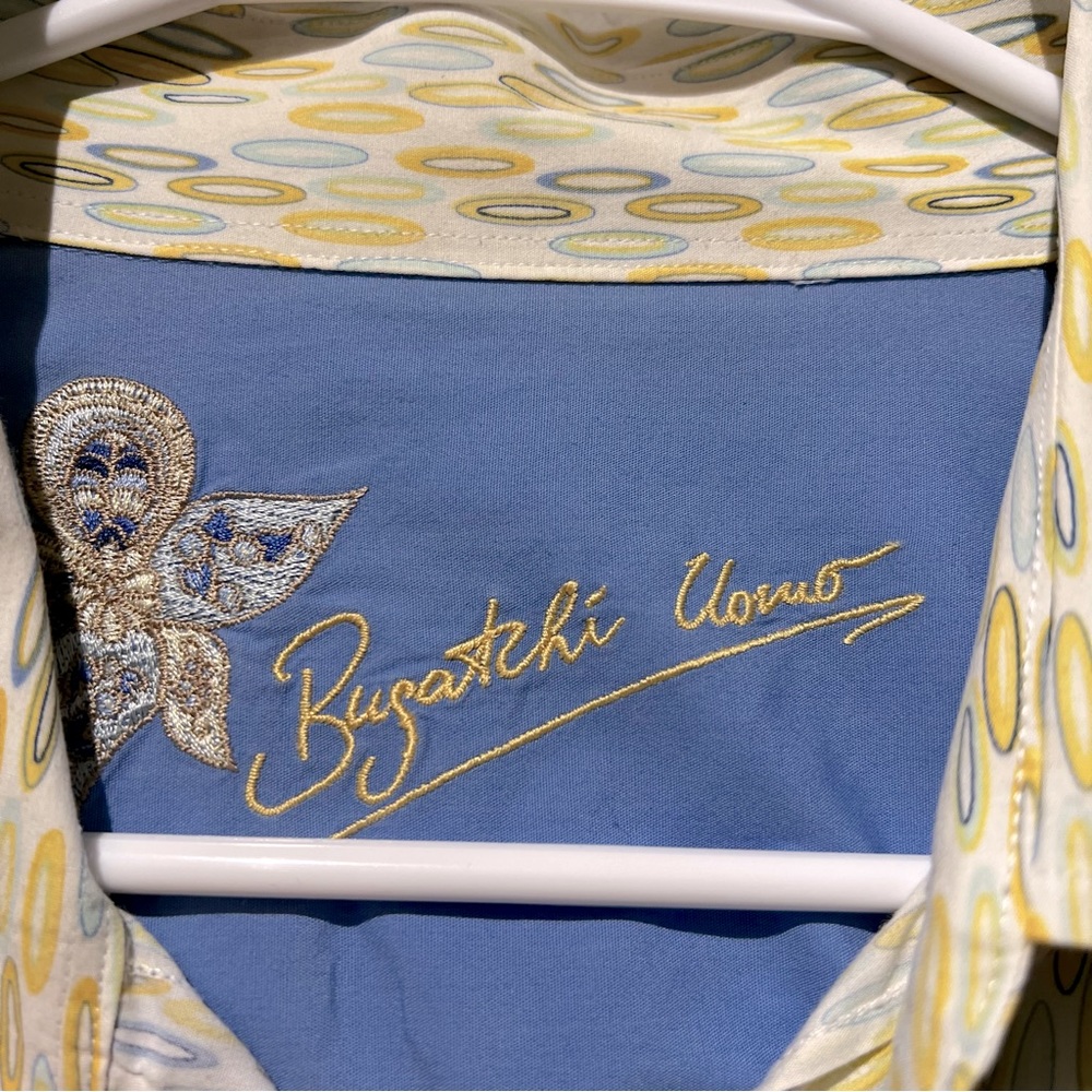 Bugatchi Uomo Lightweight Multicolored Ovals Coll… - image 3